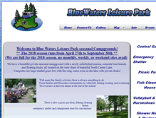 Tablet Screenshot of bluewatersmn.com